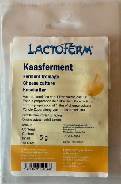 Lactoferm Käsekultur 5gr. Milchsäurebakterien